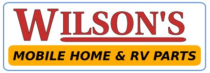 wilsons mobile home and rv parts store logo