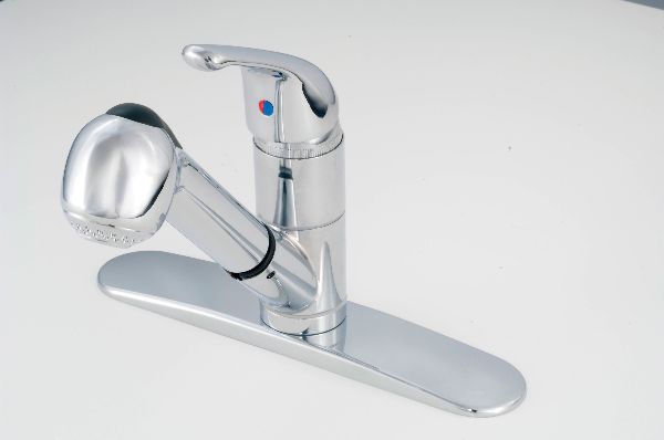 single-handle kitchen faucet